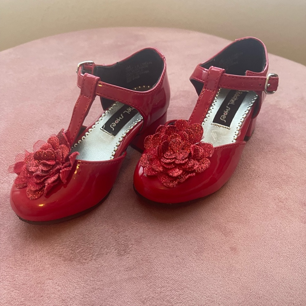 Like New-Red Heels-Toddler Size 9